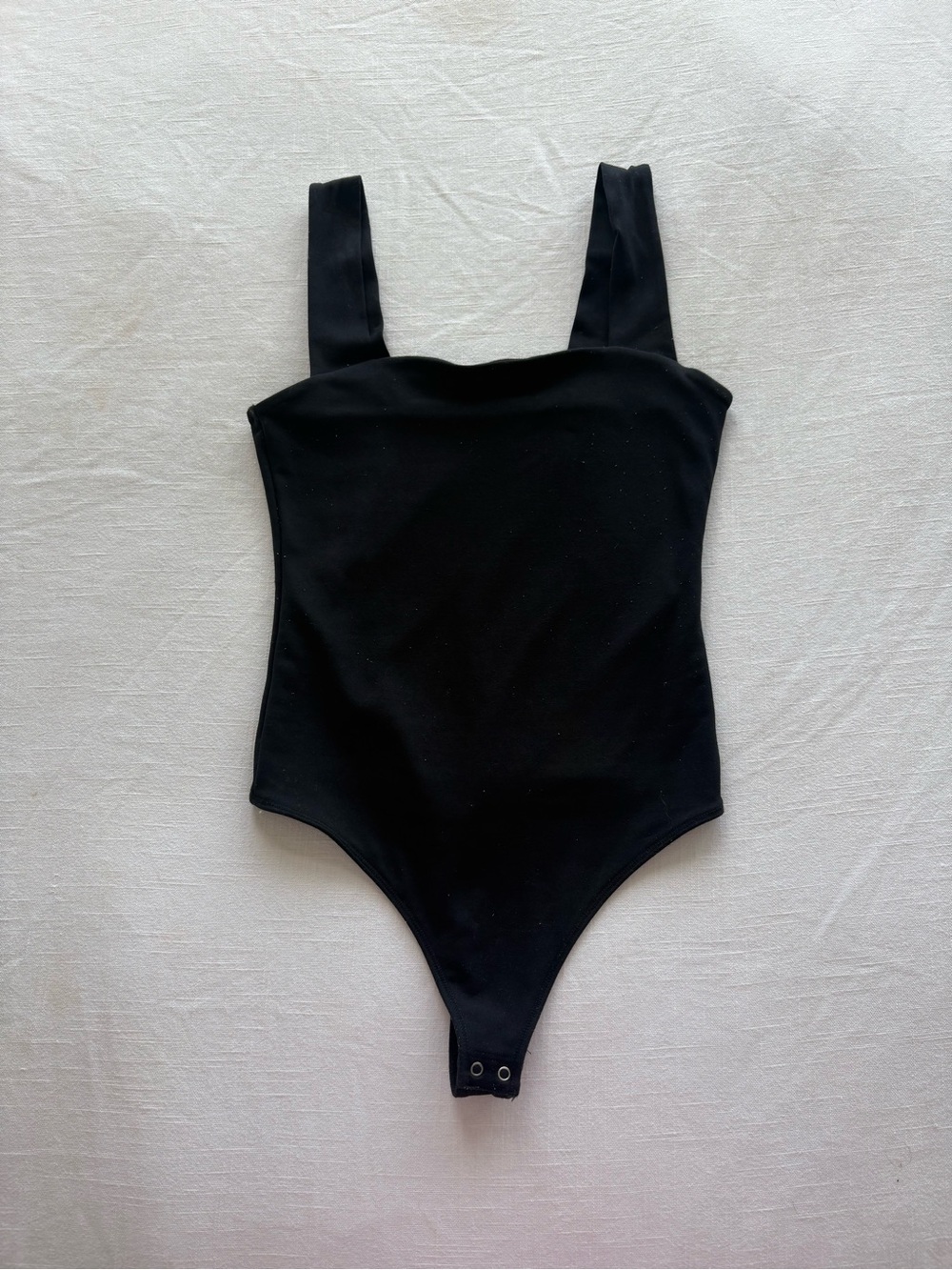 Abercrombie Black One-Piece Bodysuit - Classic Straps